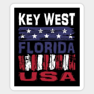 Key West Florida USA T-Shirt Sticker